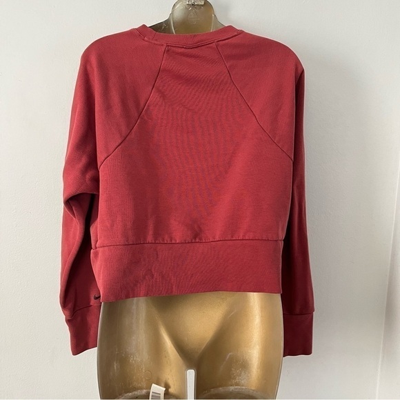 Nike crop top sweater burgundy - Picture 5 of 6